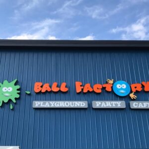 ball factory sign by Sign Central