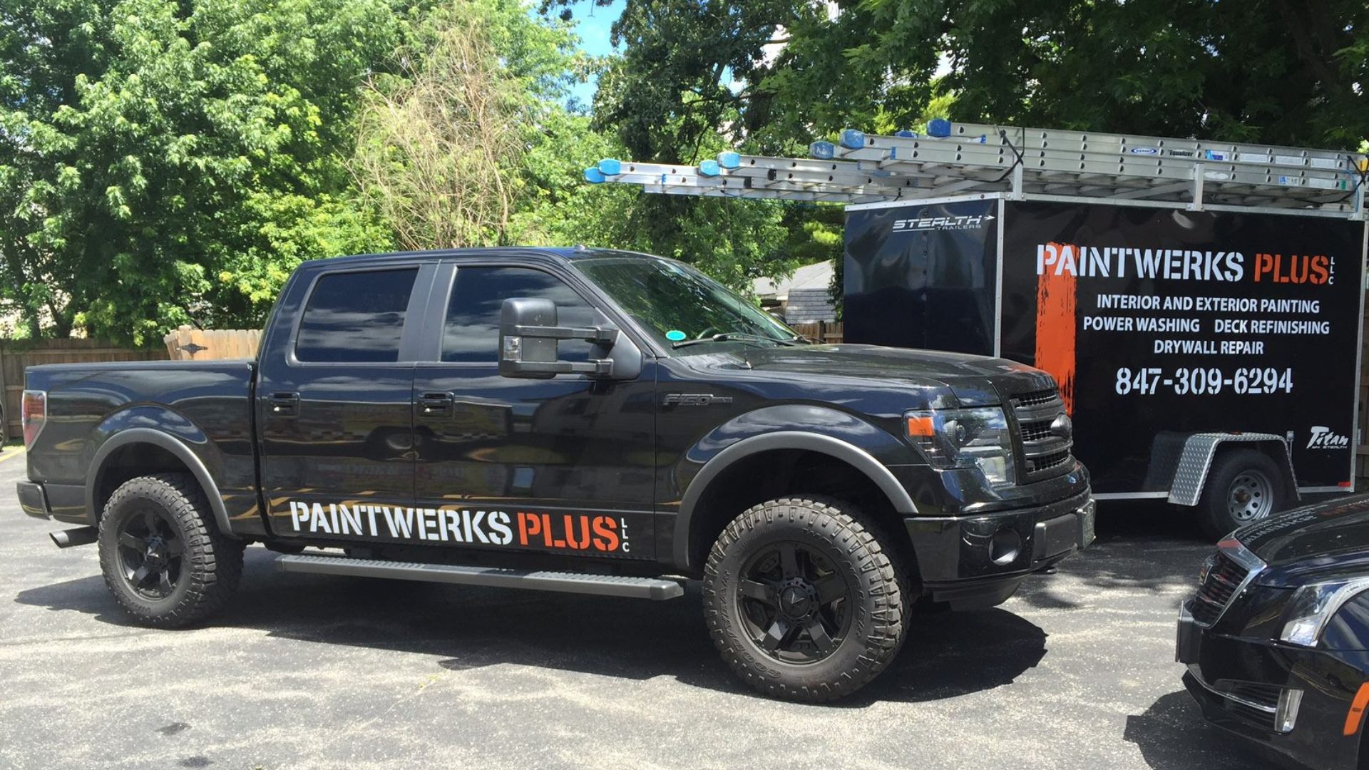 truck with wrap
