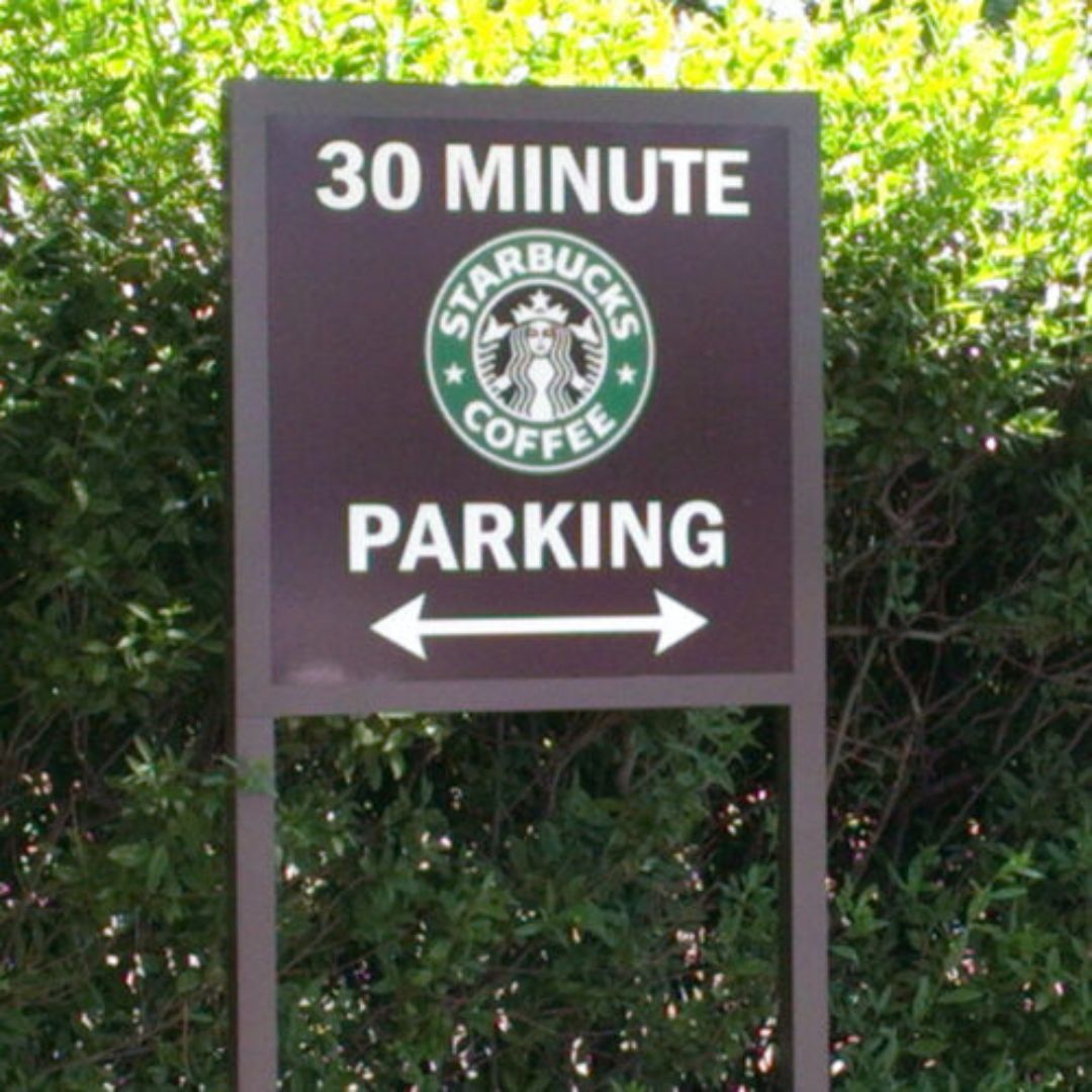 monument sign for business