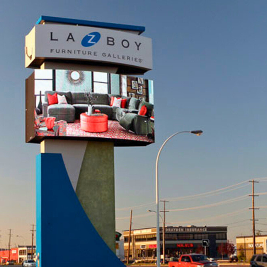 Lazboy Electronic Sign