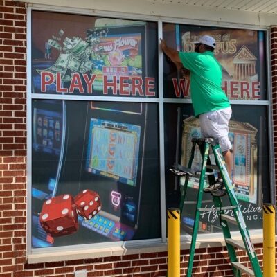 play here, win here decals